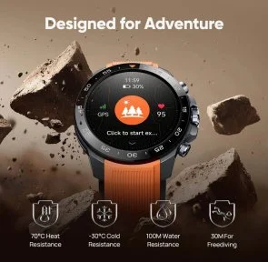 Фото: Смарт годинник Mibro GS Explorer S 48mm Obsidian Black (XPAW023OB) № 14 | KTC