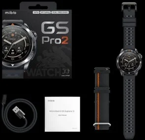 Фото: Смарт годинник Mibro GS Pro 2 48mm Dark Gray (XPAW025D) № 6 | KTC