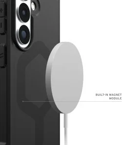 Фото: Чохол UAG for Samsung S26 - Essential Armor with Magnet Black (214534114040) № 5 | KTC