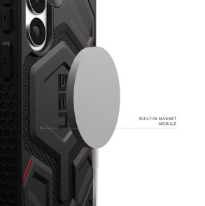 Чохол UAG for Samsung S26 Plus - Monarch Pro with Magnet Kevlar Black (214514113940)