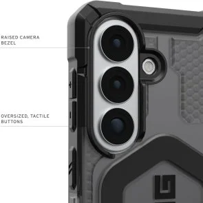 Фото: Чохол UAG for Samsung S26 - Pathfinder Clear with Magnet Ash/Black (214528113140) № 6 | KTC