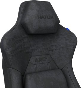 Крісло ігрове Hator Arc 4 Velour XXL, Black