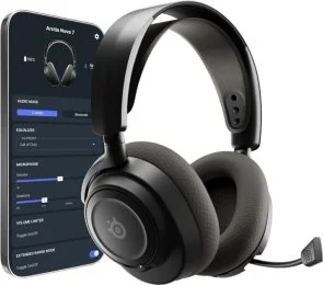 Фото: Гарнітура SteelSeries Arctis Nova 7P Gen 2 Wireless Black (61744) № 6 | KTC