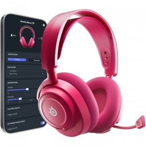 Гарнітура SteelSeries Arctis Nova 7P Gen 2 Wireless Magenta (61746)
