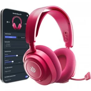 Фото: Гарнітура SteelSeries Arctis Nova 7P Gen 2 Wireless Magenta (61746) № 3 | KTC
