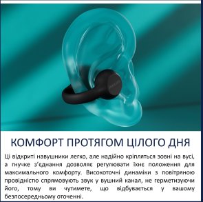 Навушники Philips TAQ2000BK/00 Black