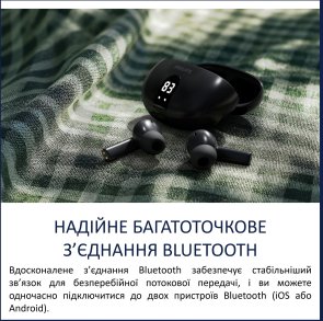 Навушники Philips TAT2520BK/00 Black