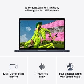 Ноутбук Apple MacBook Air 13.6 2026 M5 8GPU Midnight