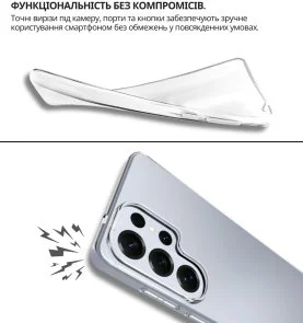 Фото: Чохол BeCover for Samsung Galaxy S26 Ultra SM-S948 - Transparancy (714885) № 4 | KTC