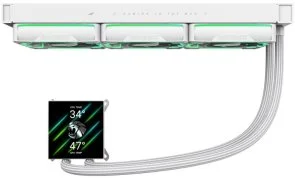 Фото: Система рідинного охолодження Gamemax Hailstorm 360 WH (HAILSTORM 360 WH) № 2 | KTC
