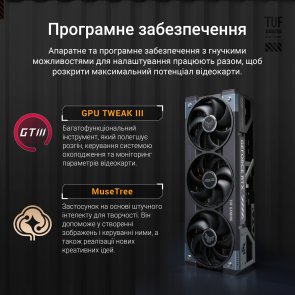 Відеокарта ASUS TUF Gaming GeForce RTX 5090 32GB GDDR7 OC Edition (TUF-RTX5090-O32G-GAMING)