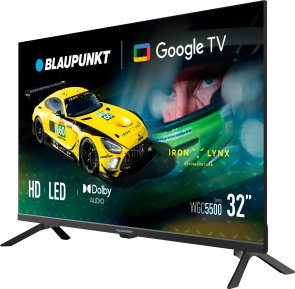 Телевізор LED Blaupunkt 32WGC5500 (Google TV, Wi-Fi, 1366x768)
