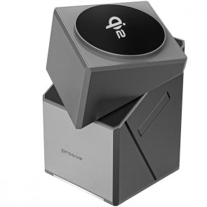 Бездротовий зарядний пристрій Proove Iron Hide 3in1 Qi2 Gray (WSIH15000003)