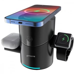 Бездротовий зарядний пристрій Proove Optimus, Black