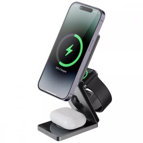 Бездротовий зарядний пристрій Proove Titan Volt 3in1, Gray