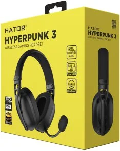 Фото: Гарнітура Hator Hyperpunk 3 Wireless Black (ESH15) № 7 | KTC