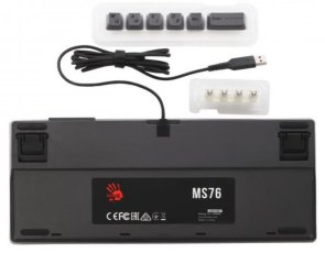 Клавіатура Bloody MS76 USB Iron Grey (MS76 Iron Grey)