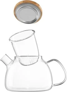 Фото: Заварник Ardesto Gemini 1000ml Clear (AR3010GFB) № 3 | KTC