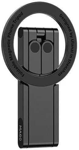 Універсальний тримач Ulanzi MA60 Foldable Magnetic Phone Tripod Black (S025)