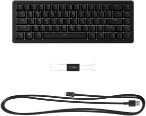 Клавіатура HyperX Origins 2 65 HX Red ENG/UKR USB Black (B4QS3AA)