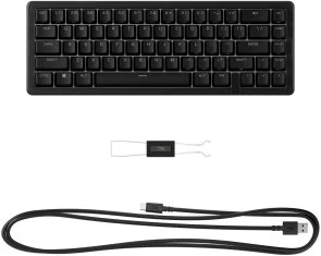Фото: Клавіатура HyperX Origins 2 65 HX Red ENG/UKR USB Black (B4QS3AA) № 5 | KTC