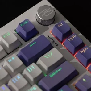 Фото: Клавіатура Proove Gaming Coupe Huano Kobe WL/BT/USB White/Purple (WKCP00022404) № 14 | KTC