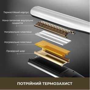 Випрямляч волосся Dreame AuraSteam Straight White (AA01A)