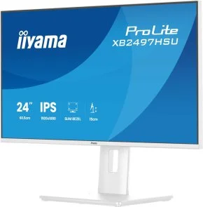 Фото: Монітор iiyama ProLite XB2497HSU-W1 White - 23.8" IPS / 1920×1080 / 120 Гц / Adaptive Sync / Pivot / HAS № 5 | KTC