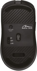 Мишка, Media-Tech MT1124 Silent Wireless, Black