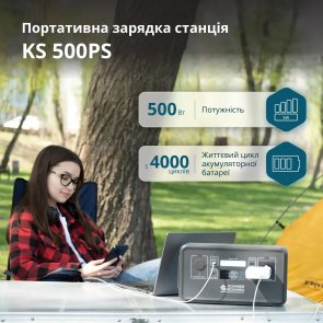 Зарядна станція Konner & Sohnen KS 500PS 500W (KS500PS)