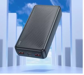 Батарея універсальна BOROFONE BJ56A Graceful 20000mAh 22.5W Black (6941991111822)