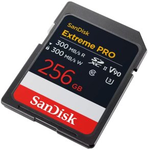 FLASH пам'ять SanDisk Extreme Pro V90 Class 10 UHS-II U3 SDXC 256GB (SDSDXDM-256G-GN4IN)
