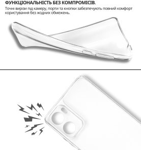 Чохол BeCover for Motorola Moto G06 / G06 Power 4G - Transparancy (715054)