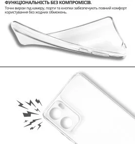 Фото: Чохол BeCover for Motorola Moto G06 / G06 Power 4G - Transparancy (715054) № 5 | KTC