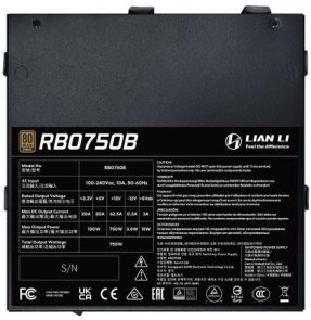 Блок живлення Lian-Li 750W RB 750B Black (G9P.RB0750B.B000.EU)