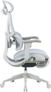 Крісло OfficePro Elite OC950GLB Gray/Light Blue