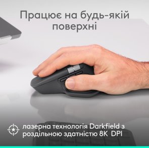 Миша Logitech MX Master 4 for Business WL/BT Graphite (910-007617)