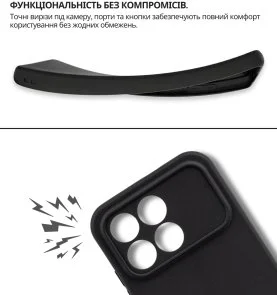 Фото: Чохол BeCover for Poco F8 Pro - Black (715063) № 5 | KTC