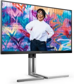 Фото: Монітор AOC Q27U3CV Black/Silver - 27" IPS / 2560×1440 / 75 Гц / Adaptive Sync / Pivot / HAS № 2 | KTC
