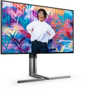 Фото: Монітор AOC Graphic Pro U27U3CV Black/Silver - 27" IPS / 3840×2160 / 60 Гц / Adaptive Sync / Pivot / HAS № 3 | KTC