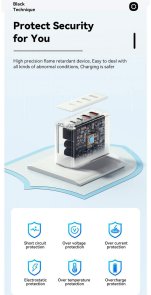 Зарядний пристрій Essager Grace 100W 4 Ports Travel Charger (ECT2CA-QYB01-Z)