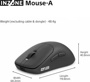 Фото: Миша Sony INZONE Wireless Black (MSEG500B.E) № 9 | KTC