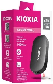 Фото: Зовнішній SSD-накопичувач Kioxia Exceria Plus G2 (LXD20K500GG8) № 2 | KTC