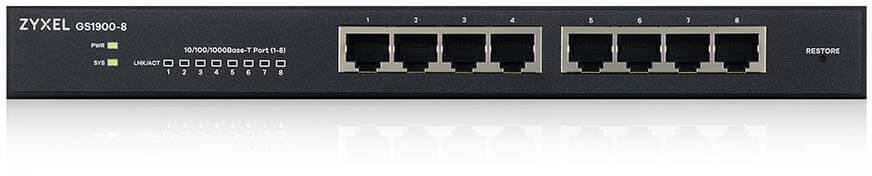 Комутатор Zyxel GS1900-8