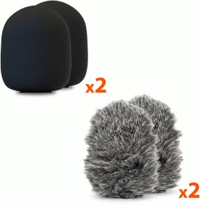 Мікрофон Media-Tech USB-C / Lightning 2-Pack Micro-Mic Duo MT416 Black