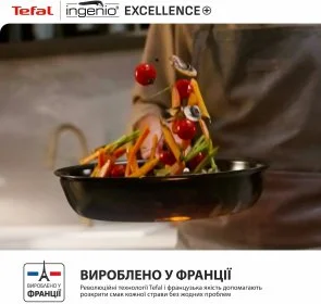 Фото: Набір сковорідок Tefal Ingenio Excellence+ 24cm/ 28cm 3pcs (P0009553) № 12 | KTC