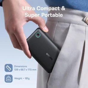Батарея універсальна Baseus EnerFill FP11 10000mAh 15W Cosmic Black (P1008210C123-00)