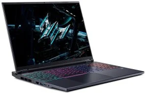 Фото: Ноутбук Acer Predator Helios Neo 16 PHN16-I31-55GK NH.U64EU.007 Abyssal Black - 16" IPS 180 Гц / Intel Core i5 / i5-14450HX / DDR5 16 ГБ / PCI-E SSD 512 ГБ / GeForce RTX 5060 № 2 | KTC