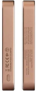 Фото: Батарея універсальна Pitaka Aramid Fiber Magnetic Qi2 10000mAh 15W Sunset (PBQ2502) № 3 | KTC