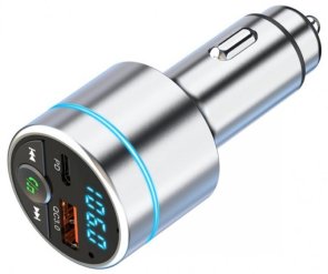 FM-Трансмітер + АЗП Aspiring Wave 5 PD 48W Metal case (WV654712)